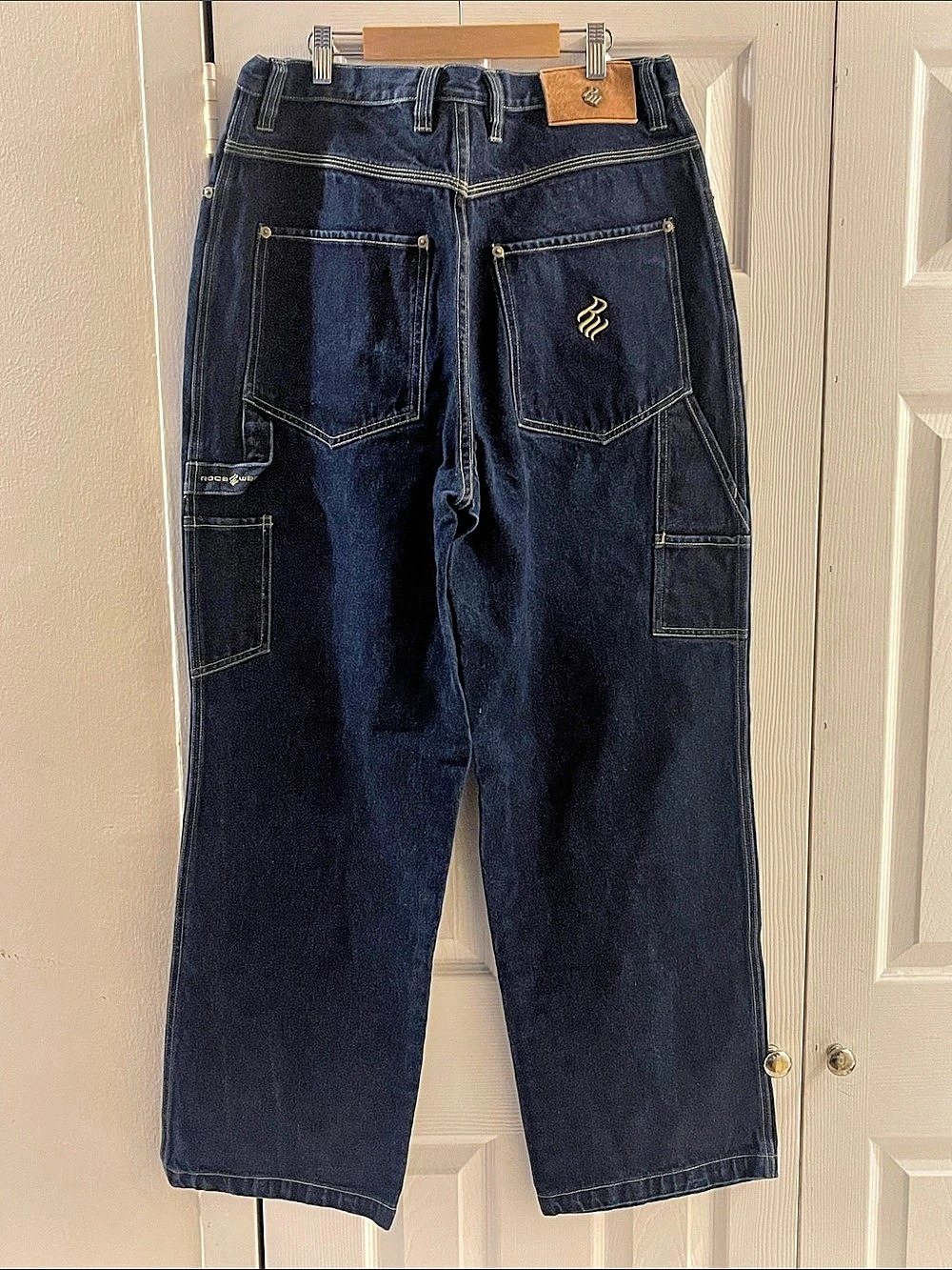 Rocawear 2000’s Carpenter Denim Jeans Size 36x34 In Dark Indigo